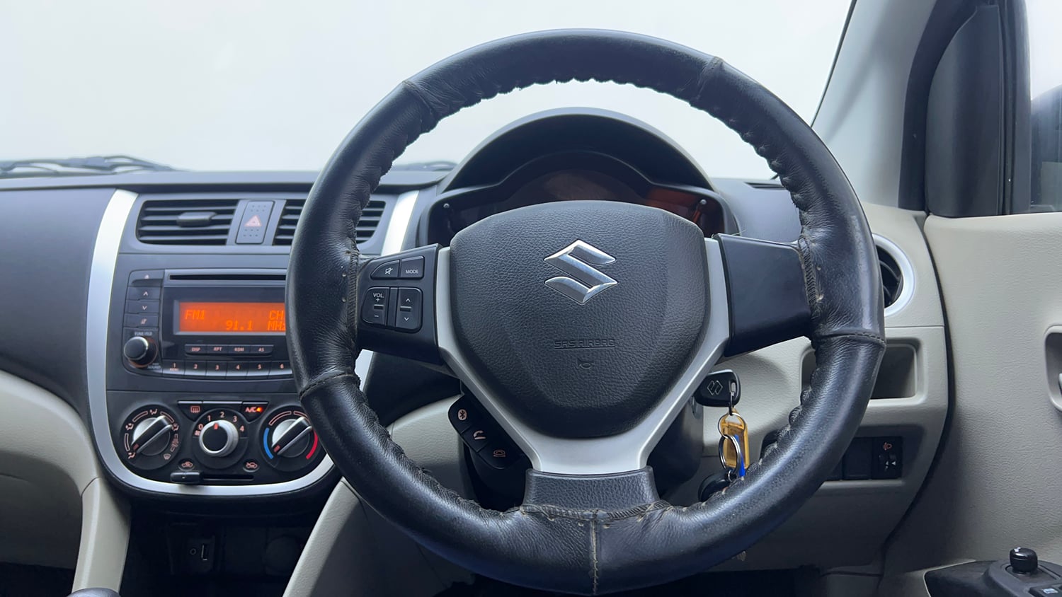 Used 2016 Maruti Suzuki Celerio ZXi AMT Petrol Automatic interior STEERING VIEW
