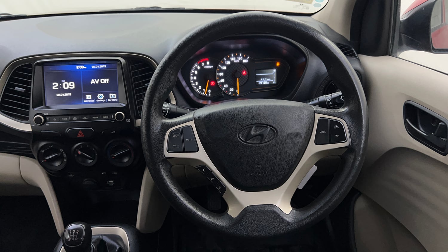 Used 2021 Hyundai Santro Sportz Petrol Manual interior STEERING VIEW