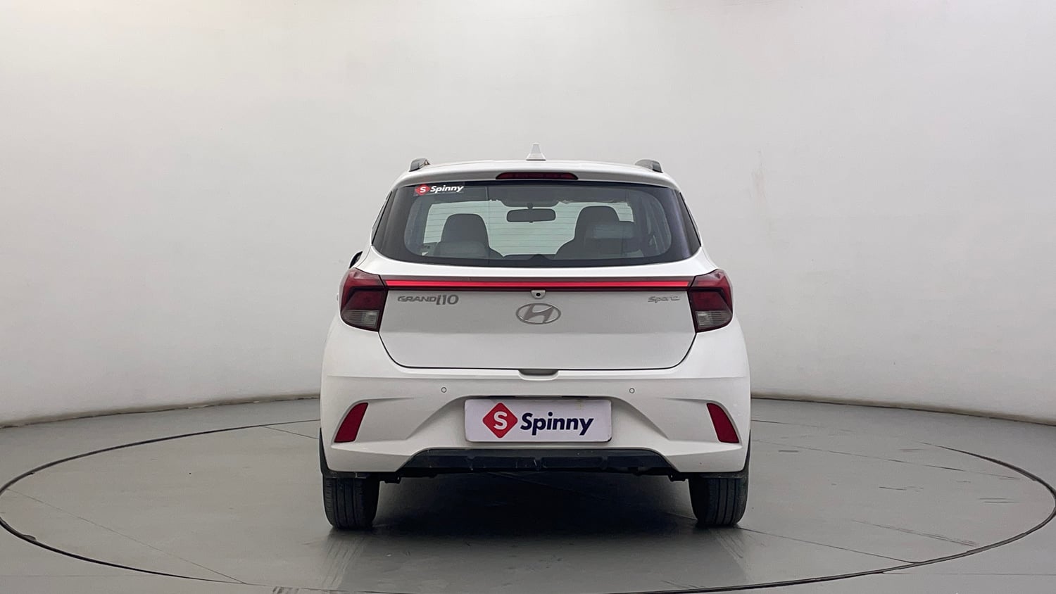 Used 2023 Hyundai Grand i10 Nios Sportz 1.2 Kappa AMT Petrol Automatic exterior BACK VIEW