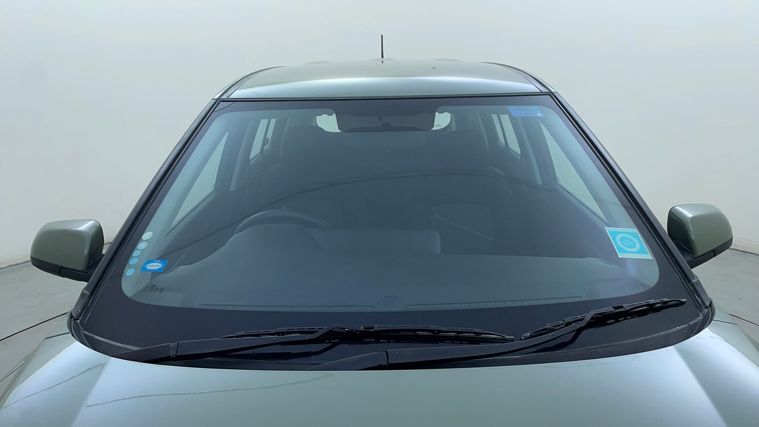 Used 2024 Hyundai Exter S 1.2 AMT Petrol Automatic exterior FRONT WINDSHIELD VIEW