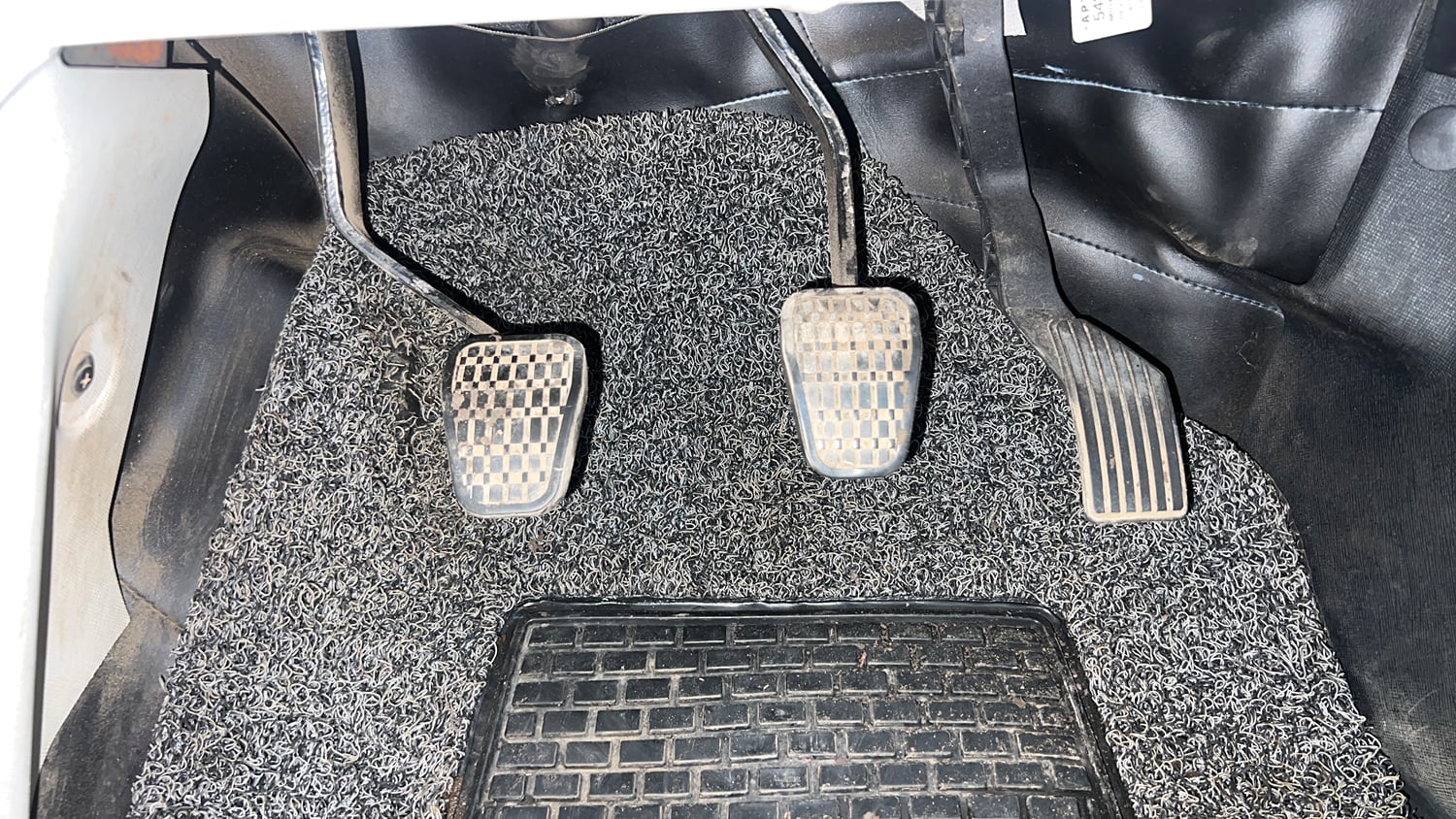 Used 2021 Tata Nexon XZ Plus Petrol Manual interior PEDALS VIEW