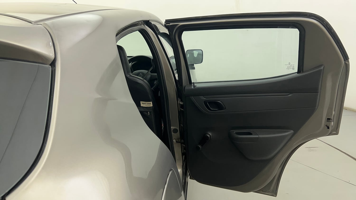 Used 2016 Renault Kwid RXL Petrol Manual interior RIGHT REAR DOOR OPEN VIEW