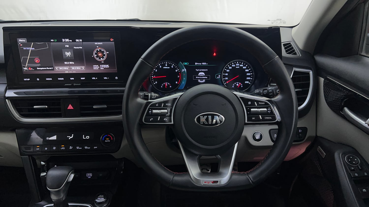 Used 2019 kia Seltos GTX Plus DCT 1.4 Petrol Automatic interior STEERING VIEW