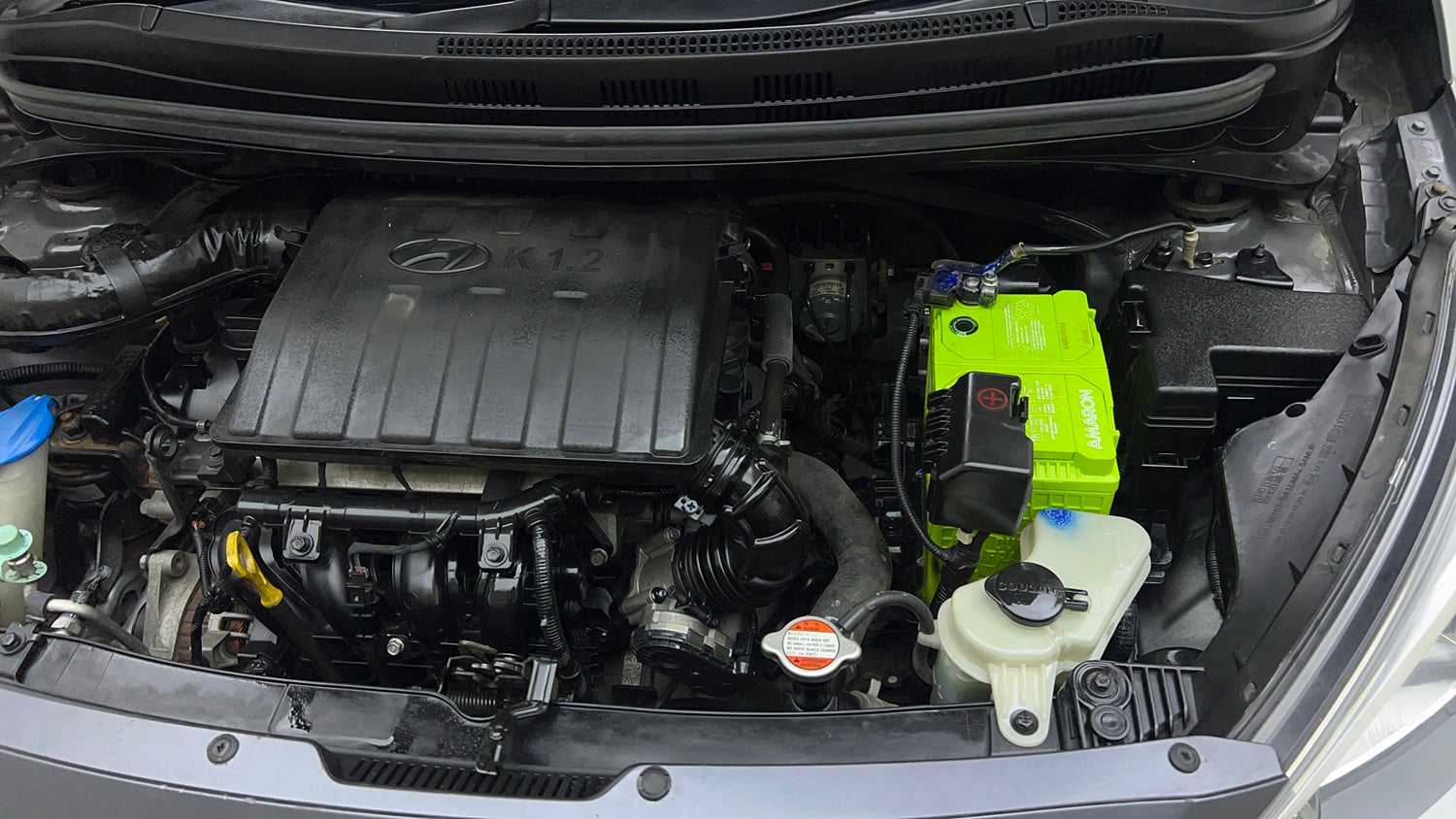 Used 2017 Hyundai Xcent SX Petrol Manual engine ENGINE LEFT SIDE VIEW