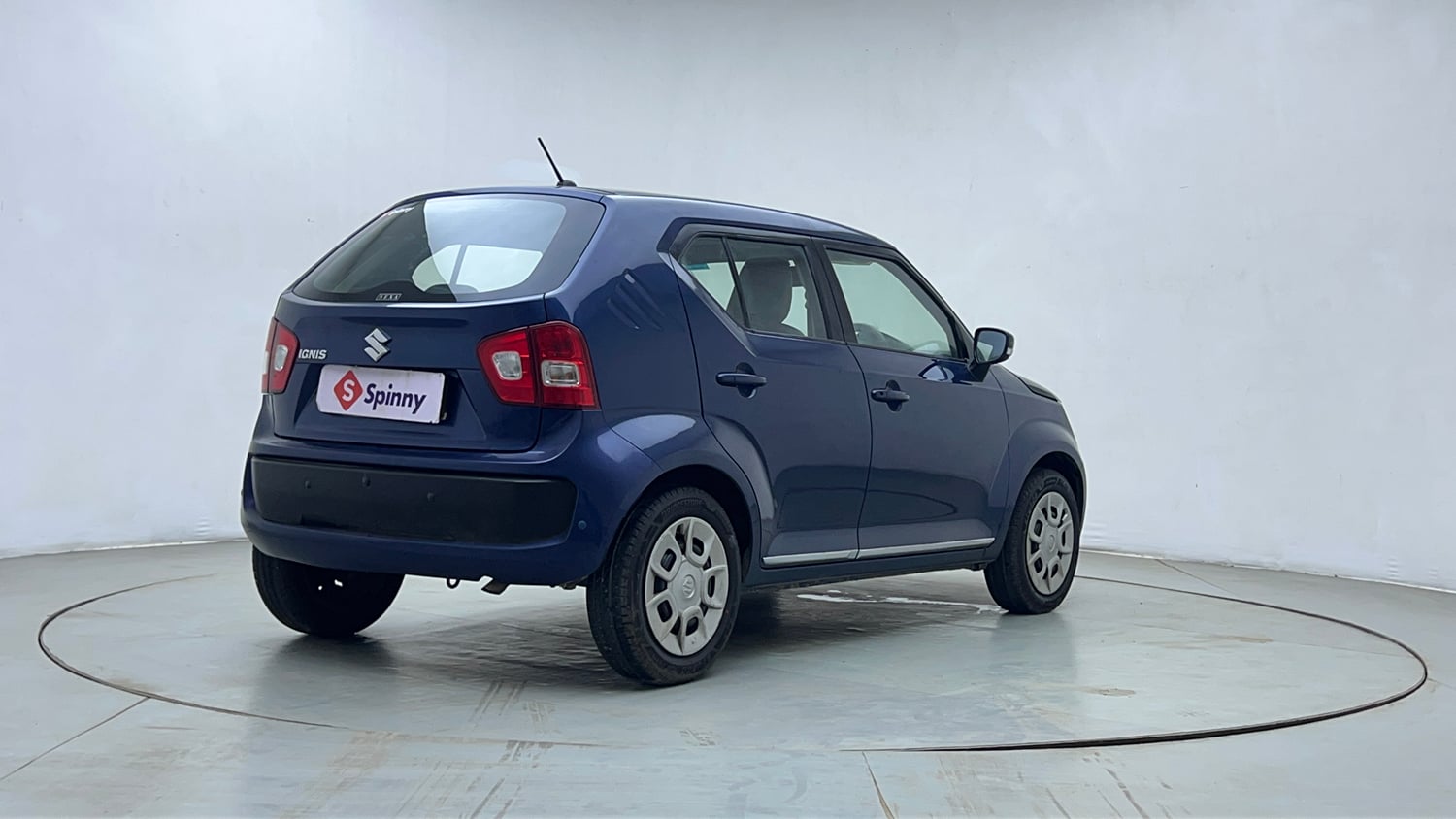 Used 2018 Maruti Suzuki Ignis Delta 1.2 AMT Petrol Automatic exterior RIGHT REAR CORNER VIEW