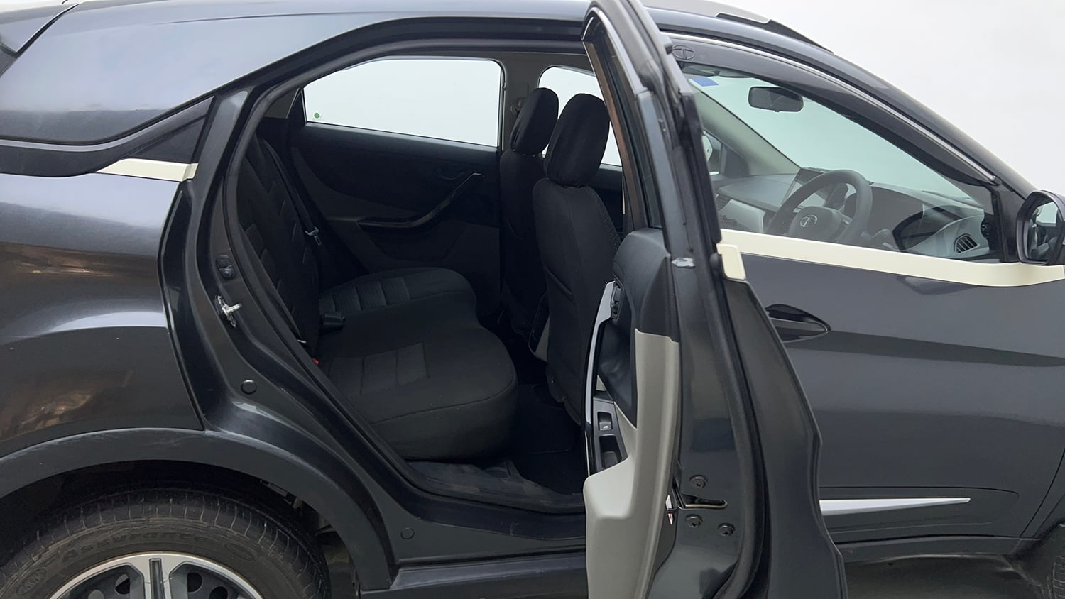 Used 2018 Tata Nexon XM Petrol Manual interior RIGHT SIDE REAR DOOR CABIN VIEW