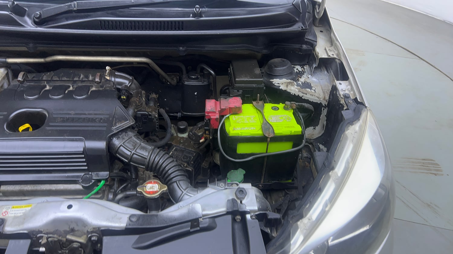 Used 2016 Maruti Suzuki Celerio ZXi AMT Petrol Automatic engine ENGINE LEFT SIDE VIEW