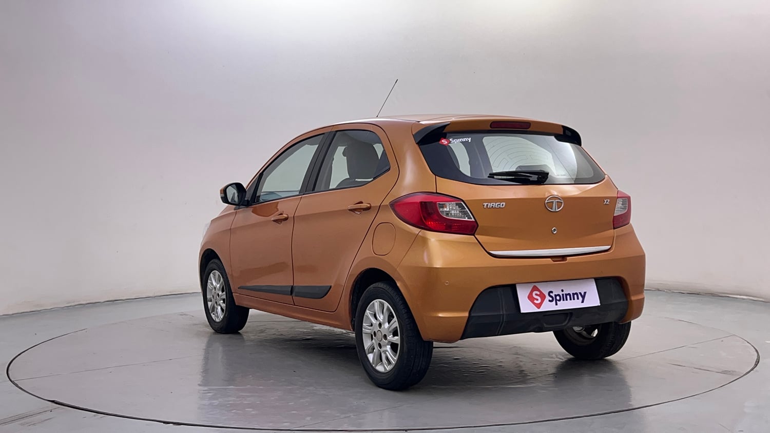 Used 2018 Tata Tiago Revotron XZ Petrol Manual exterior LEFT REAR CORNER VIEW