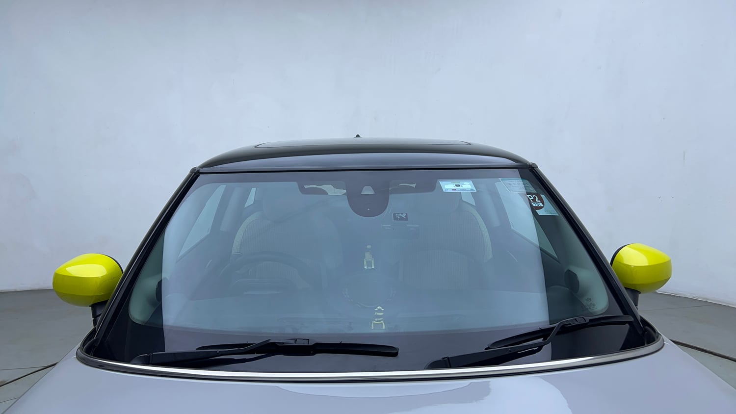 Used 2023 Mini Cooper SE 3-Door Electric Automatic exterior FRONT WINDSHIELD VIEW