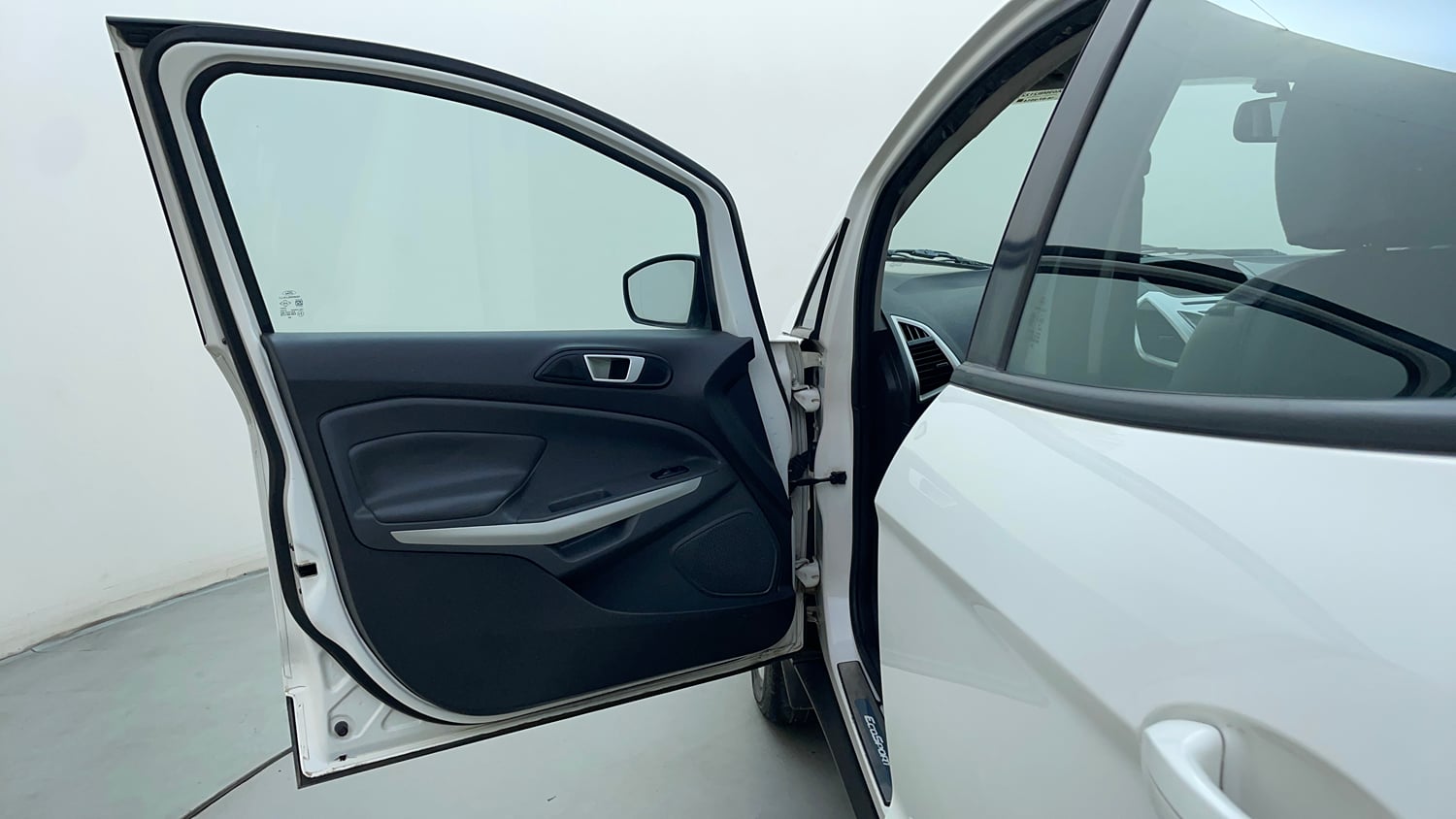 Used 2014 Ford EcoSport Titanium 1.5 TDCi (Opt) Diesel Manual interior LEFT FRONT DOOR OPEN VIEW