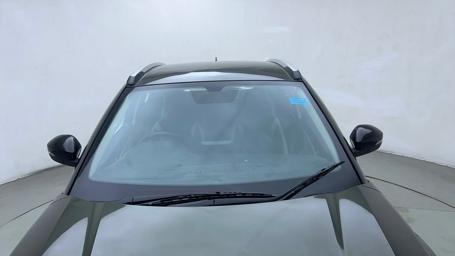 Used 2021 Tata Nexon XZ Plus Petrol Manual exterior FRONT WINDSHIELD VIEW