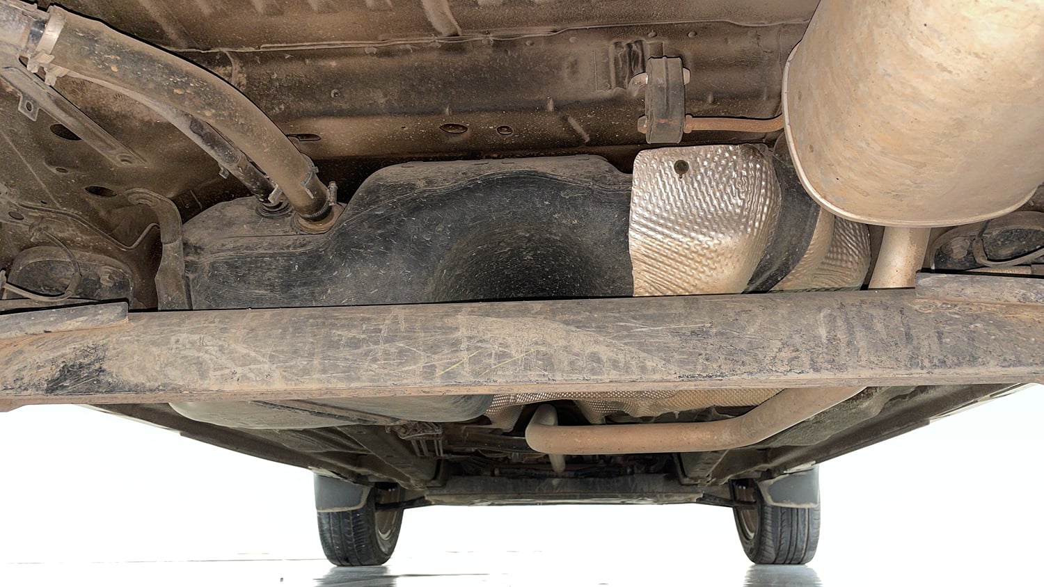 Used 2014 Ford EcoSport Titanium 1.5 TDCi (Opt) Diesel Manual extra REAR UNDERBODY VIEW (TAKEN FROM REAR)