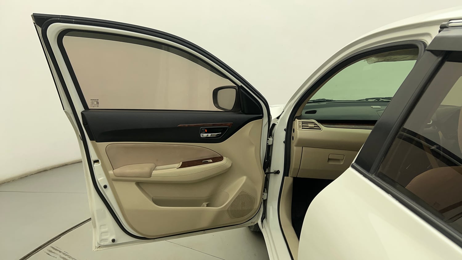 Used 2019 Maruti Suzuki Dzire VXi Petrol Manual interior LEFT FRONT DOOR OPEN VIEW