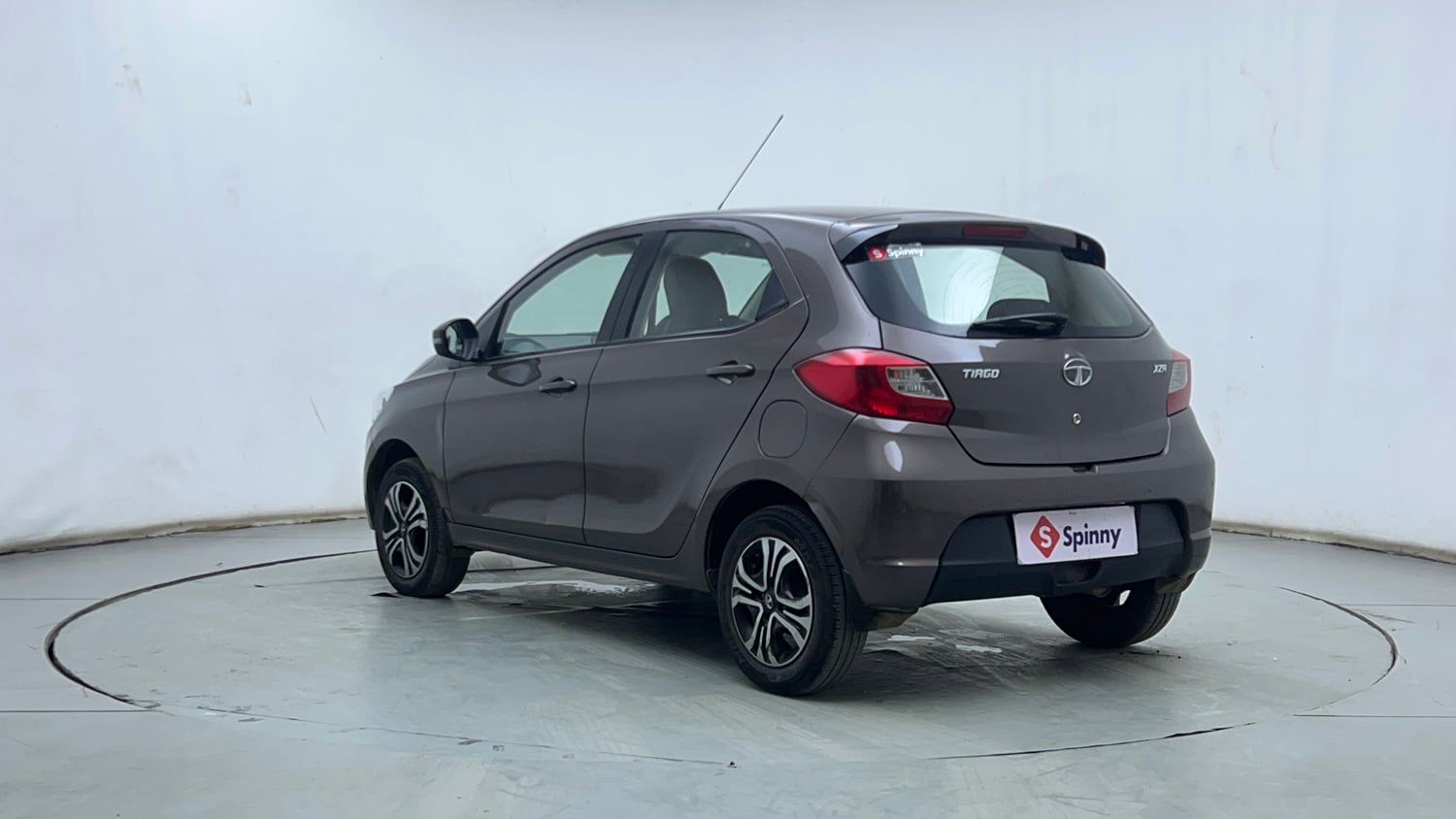 Used 2019 Tata Tiago Revotron XZA Petrol Automatic exterior LEFT REAR CORNER VIEW