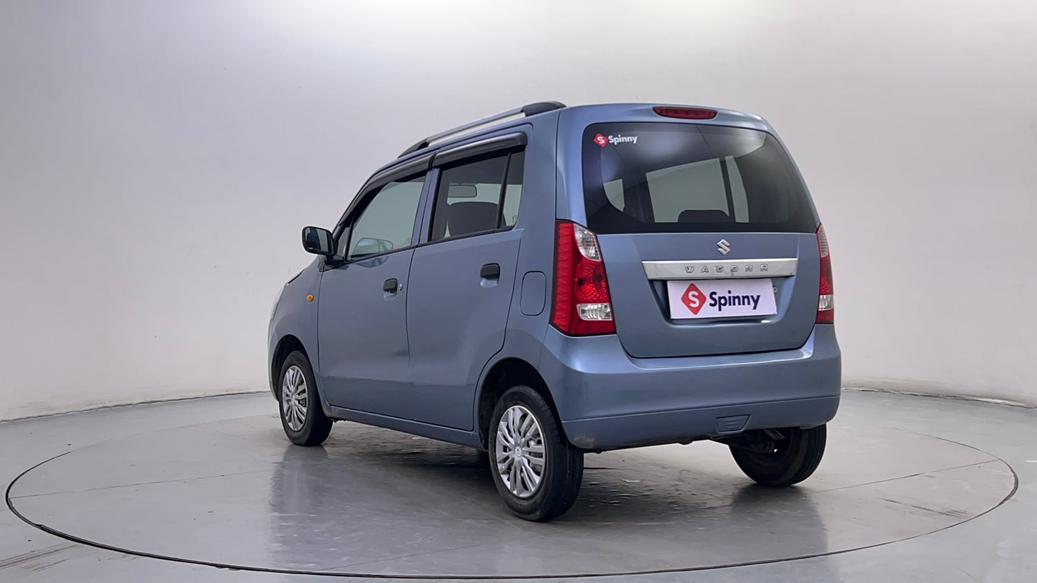 Used 2012 Maruti Suzuki Wagon R LXi Petrol Manual exterior LEFT REAR CORNER VIEW