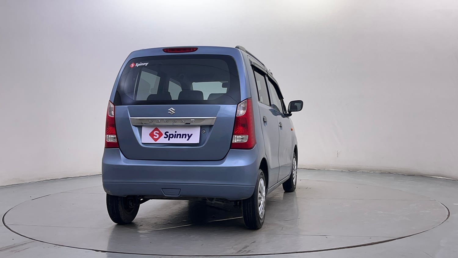 Used 2012 Maruti Suzuki Wagon R LXi Petrol Manual exterior RIGHT REAR CORNER VIEW