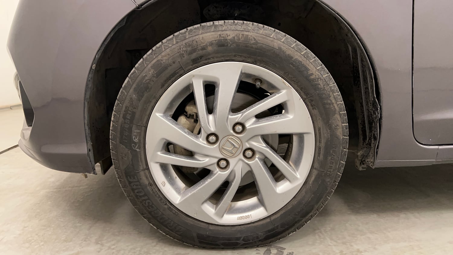 Used 2020 Honda Jazz VX CVT Petrol Automatic tyres LEFT FRONT TYRE RIM VIEW