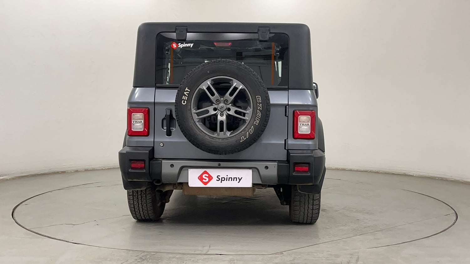 Used 2022 mahindra Thar LX Hard Top Petrol MT 4WD Petrol Manual exterior BACK VIEW