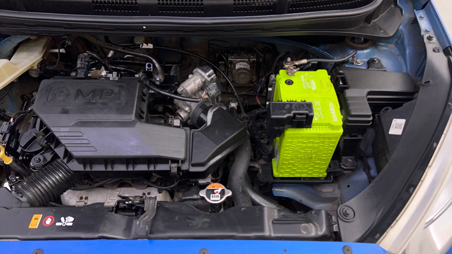 Used 2019 Hyundai Santro Asta Petrol Manual engine ENGINE LEFT SIDE VIEW