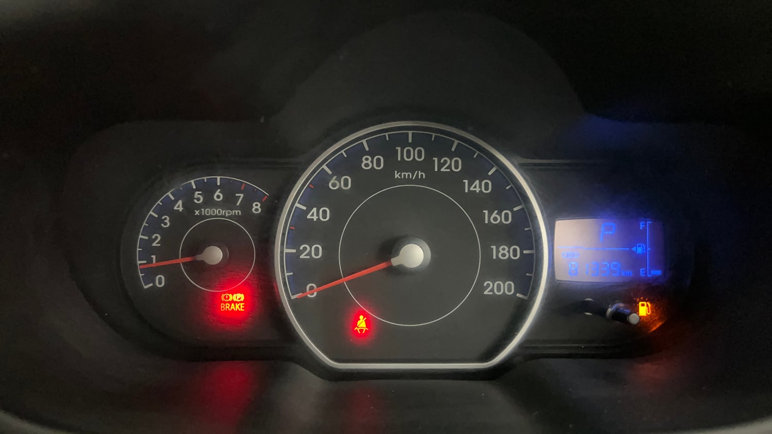 Used 2013 Hyundai i10 Sportz 1.2 AT Kappa2 Petrol Automatic interior CLUSTERMETER VIEW