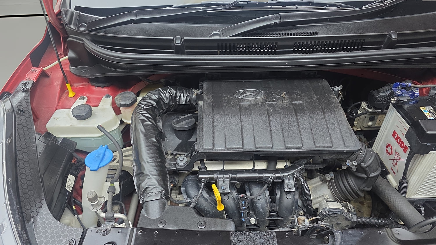 Used 2020 Hyundai Grand i10 Nios Sportz 1.2 Kappa VTVT Petrol Manual engine ENGINE RIGHT SIDE VIEW