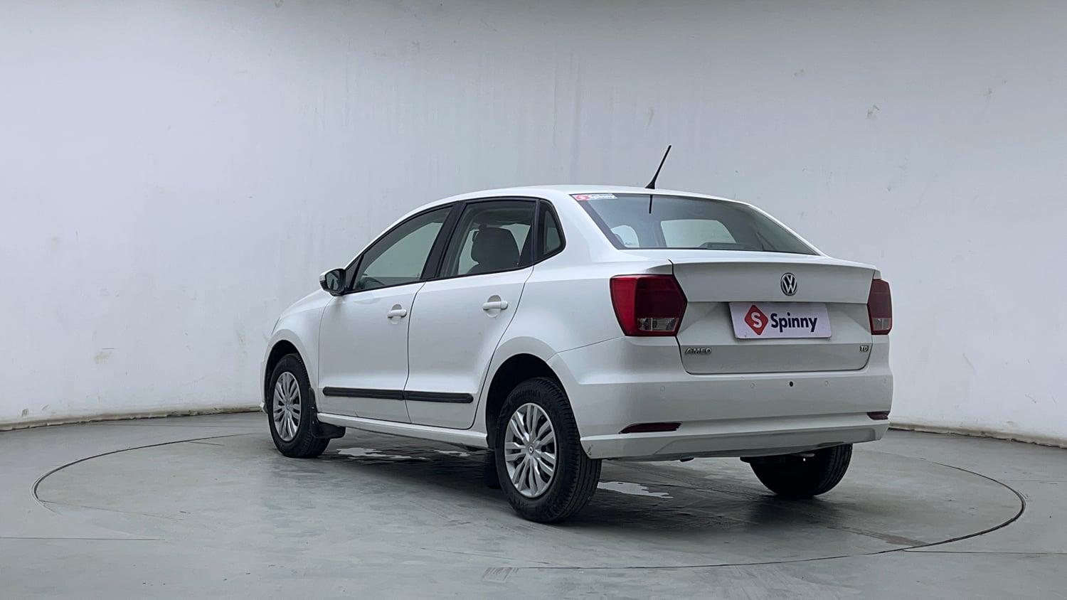 Used 2020 Volkswagen Ameo Trendline 1.5L (D) Diesel Manual exterior LEFT REAR CORNER VIEW