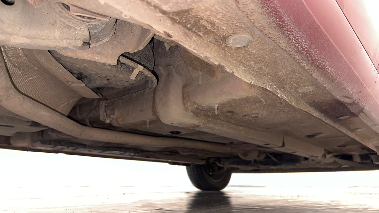 Used 2021 Hyundai Santro Sportz Petrol Manual extra REAR RIGHT UNDERBODY VIEW