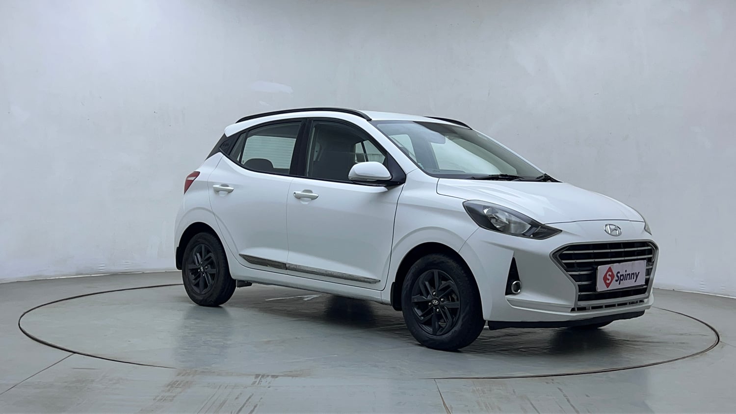 Used 2022 Hyundai Grand i10 Nios Sportz 1.2 Kappa VTVT CNG Cng Manual exterior RIGHT FRONT CORNER VIEW