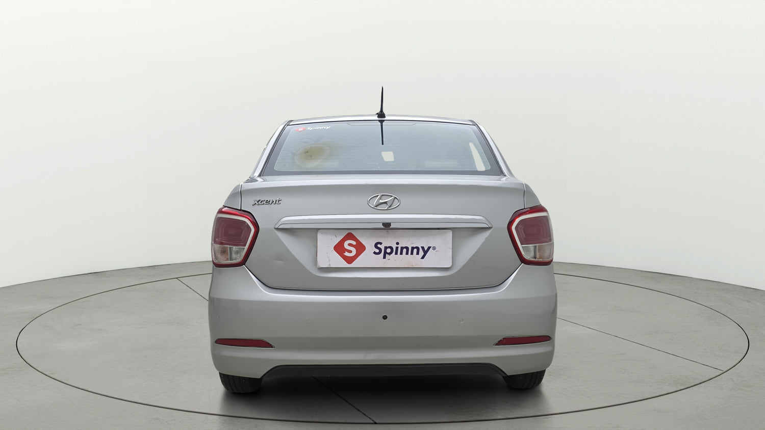 Used 2014 Hyundai Xcent S 1.2 (O) Petrol Manual exterior BACK VIEW