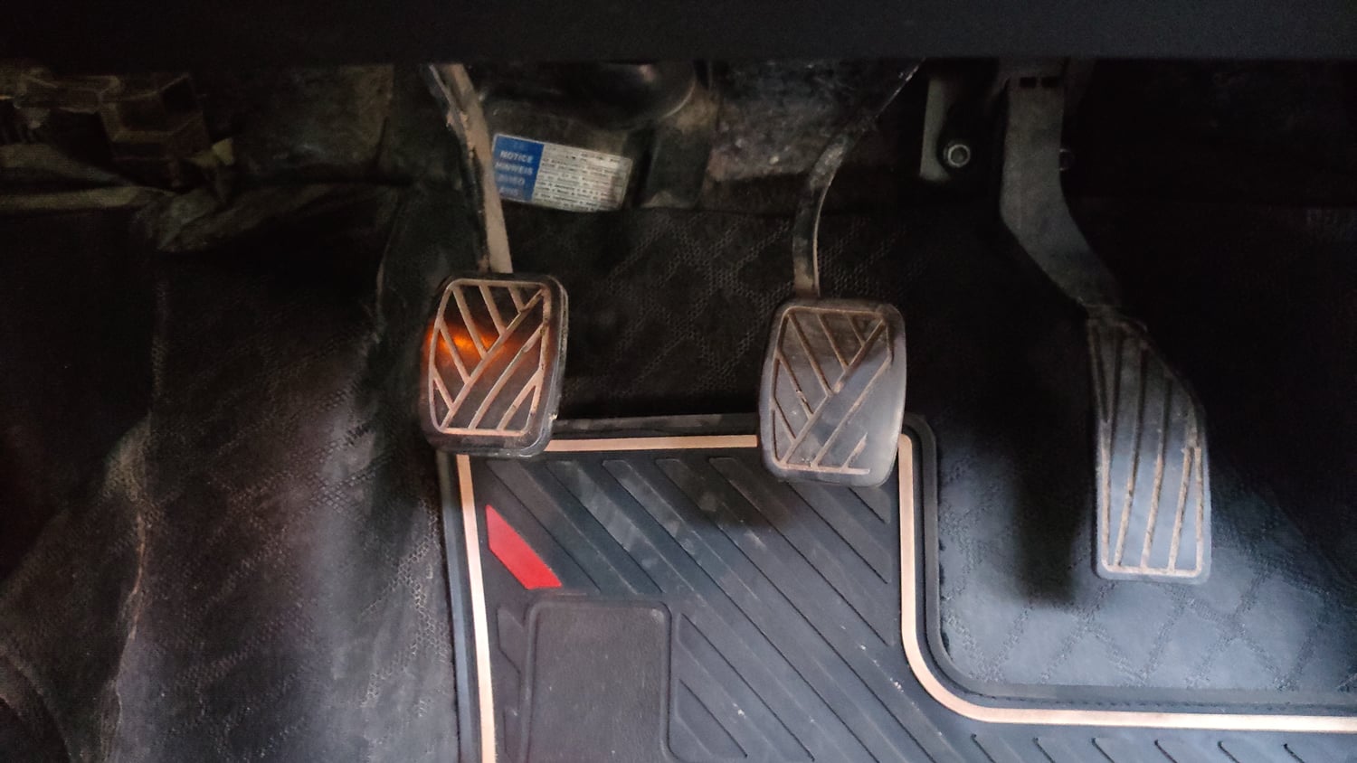 Used 2021 Toyota Urban Cruiser Mid Grade MT Petrol Manual interior PEDALS VIEW
