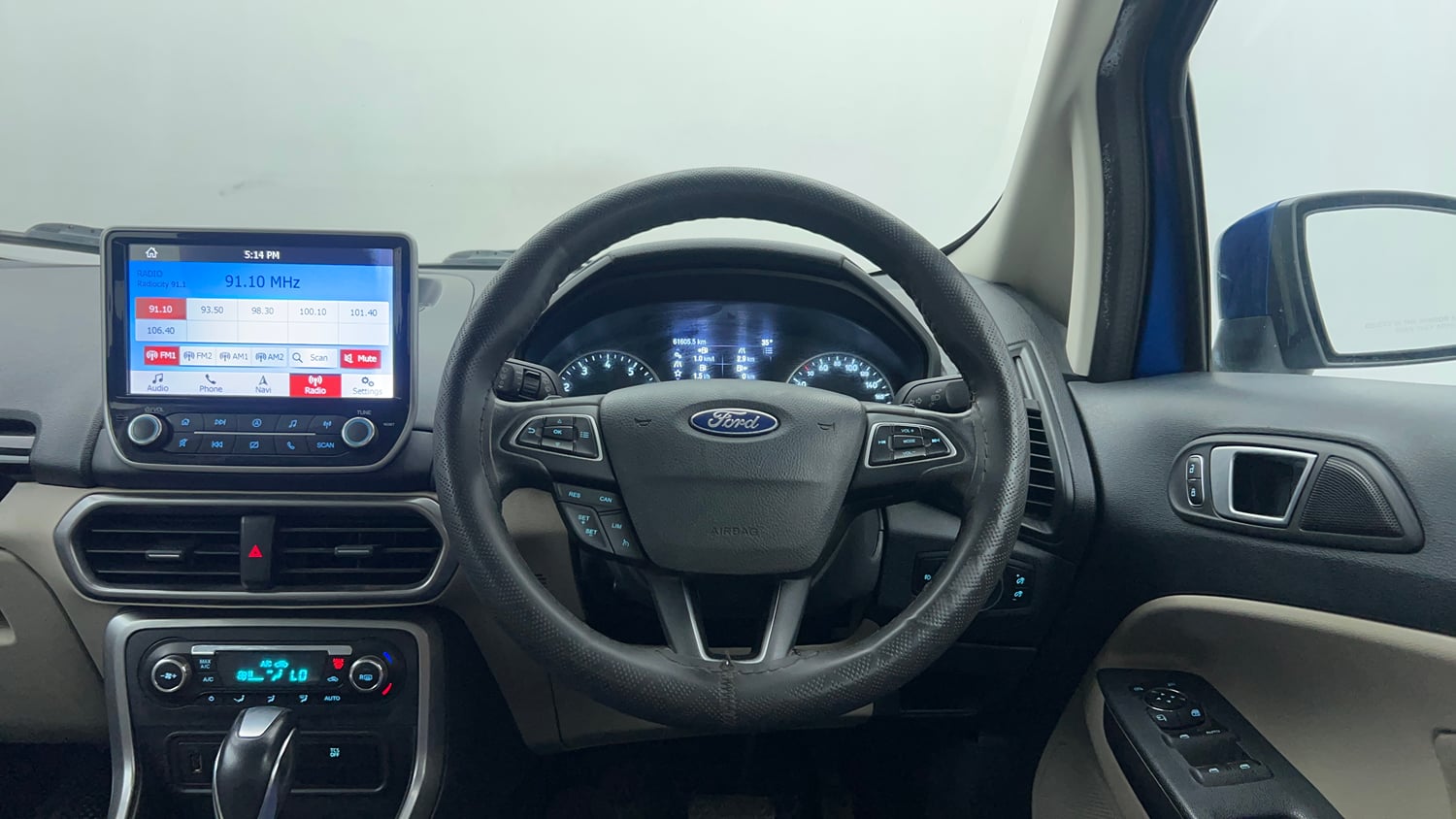 Used 2021 Ford EcoSport Titanium Plus 1.5L Ti-VCT AT Petrol Automatic interior STEERING VIEW