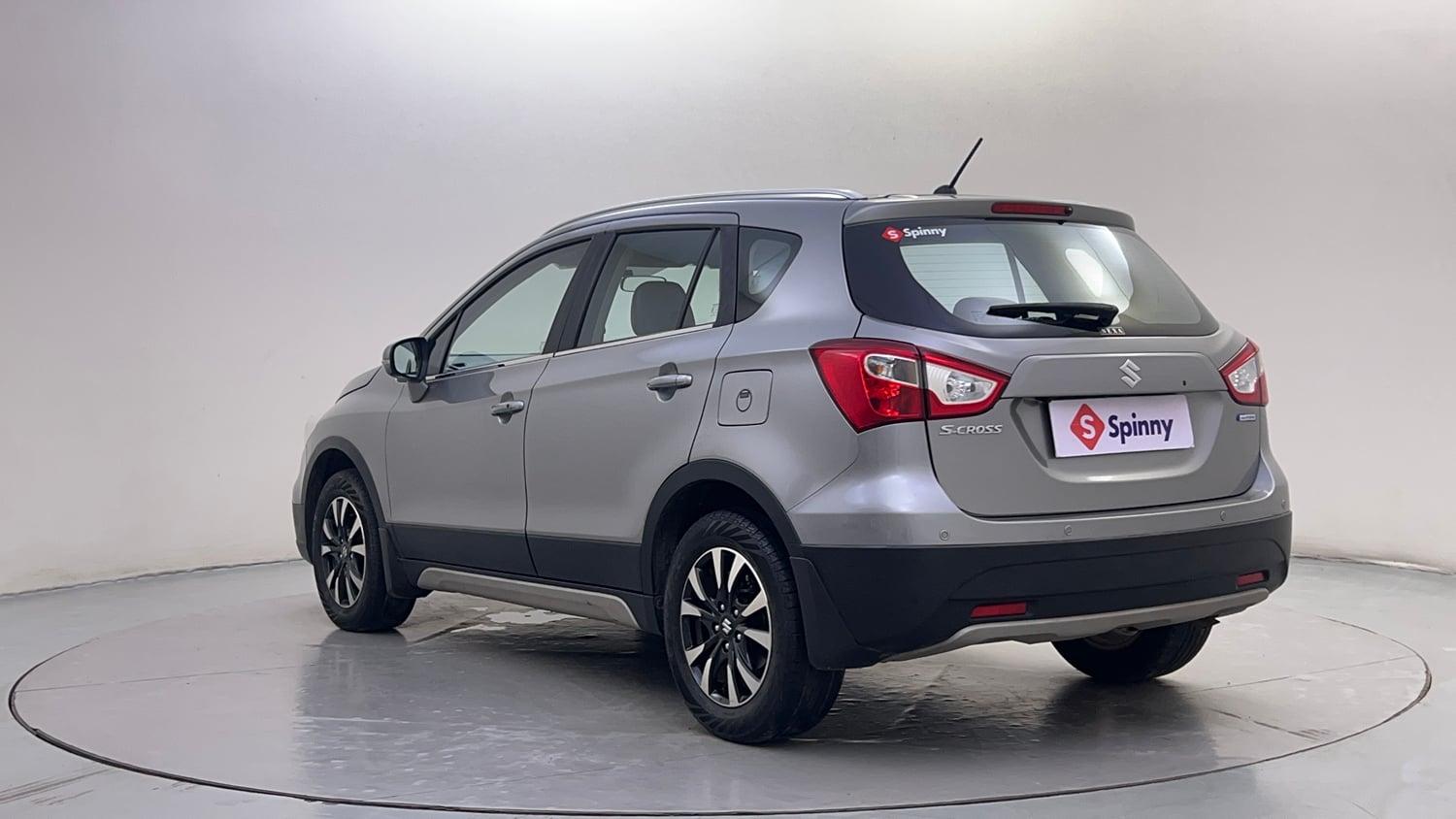 Used 2022 Maruti Suzuki S-Cross Zeta Petrol Manual exterior LEFT REAR CORNER VIEW