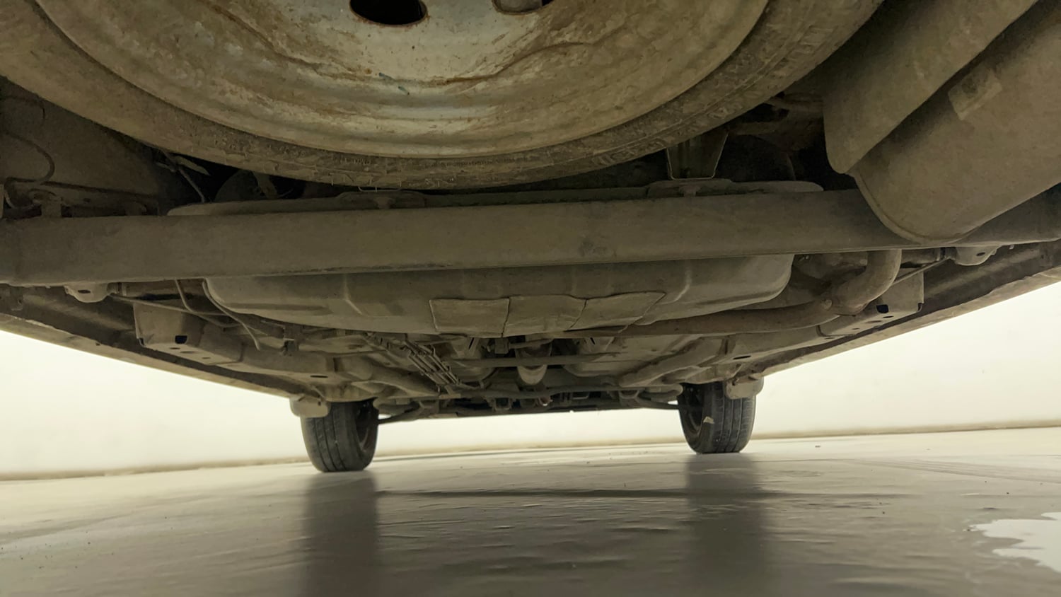 Used 2024 Tata Tiago XT CNG Cng Manual extra REAR UNDERBODY VIEW (TAKEN FROM REAR)