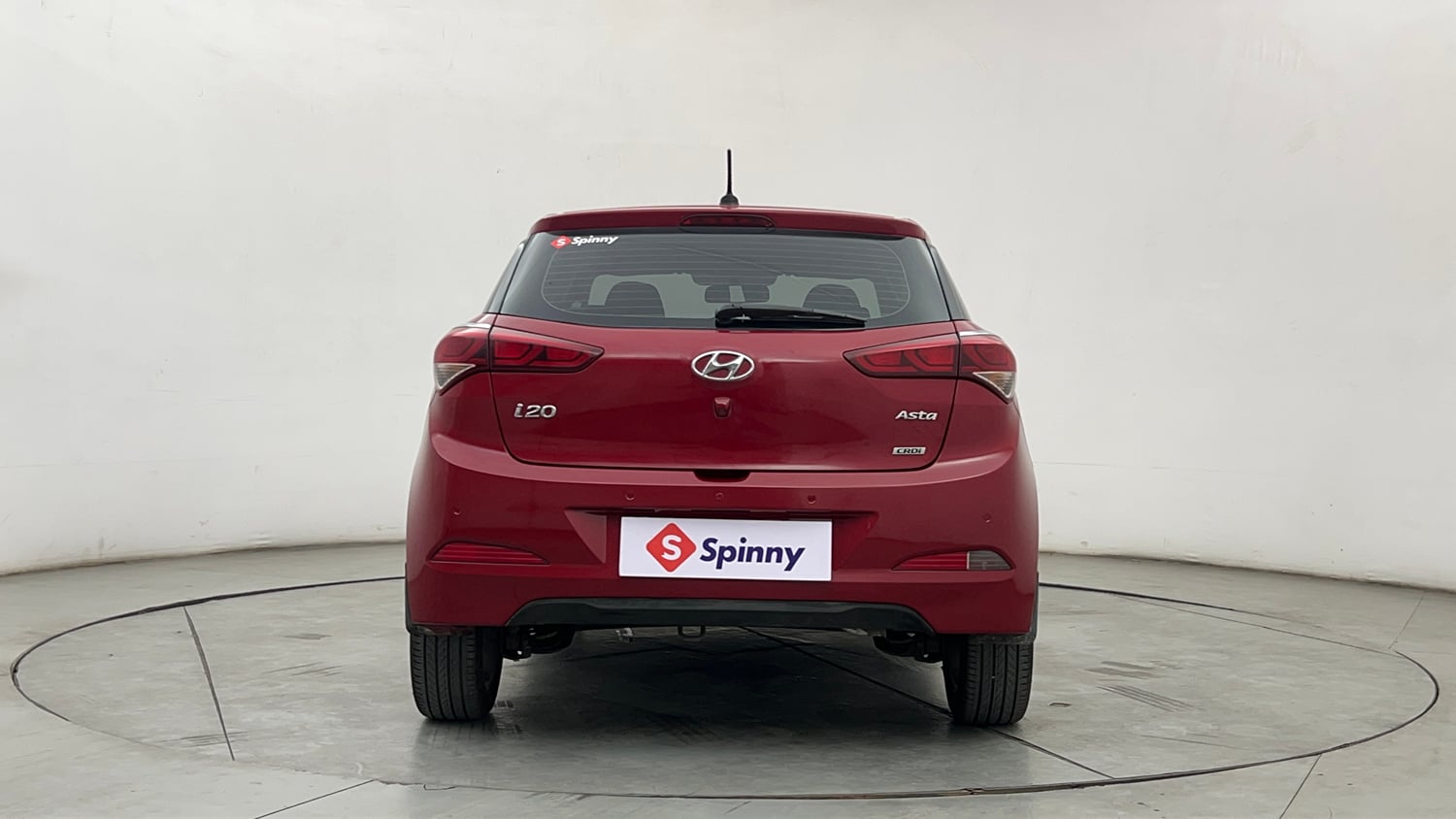 Used 2017 Hyundai Elite i20 Asta 1.4 CRDI (O) Diesel Manual exterior BACK VIEW