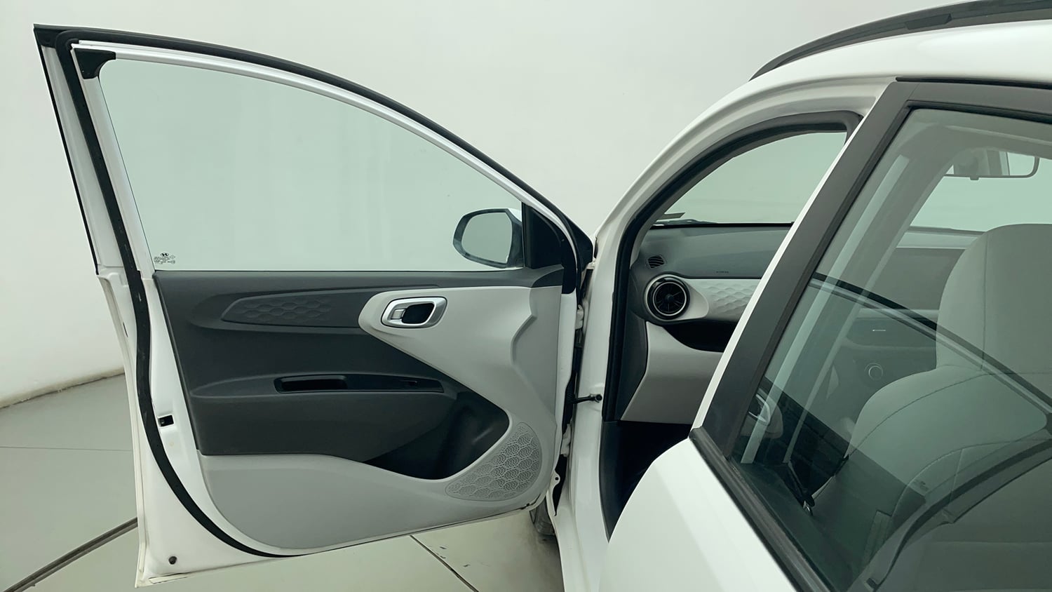 Used 2023 Hyundai Grand i10 Nios Sportz 1.2 Kappa AMT Petrol Automatic interior LEFT FRONT DOOR OPEN VIEW