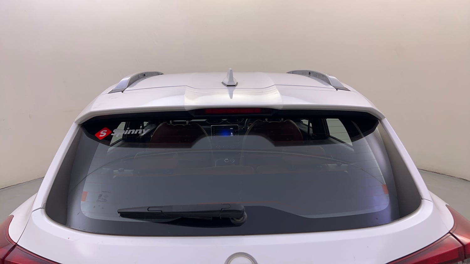 Used 2022 Nissan Magnite XV Premium Turbo Petrol Manual exterior BACK WINDSHIELD VIEW