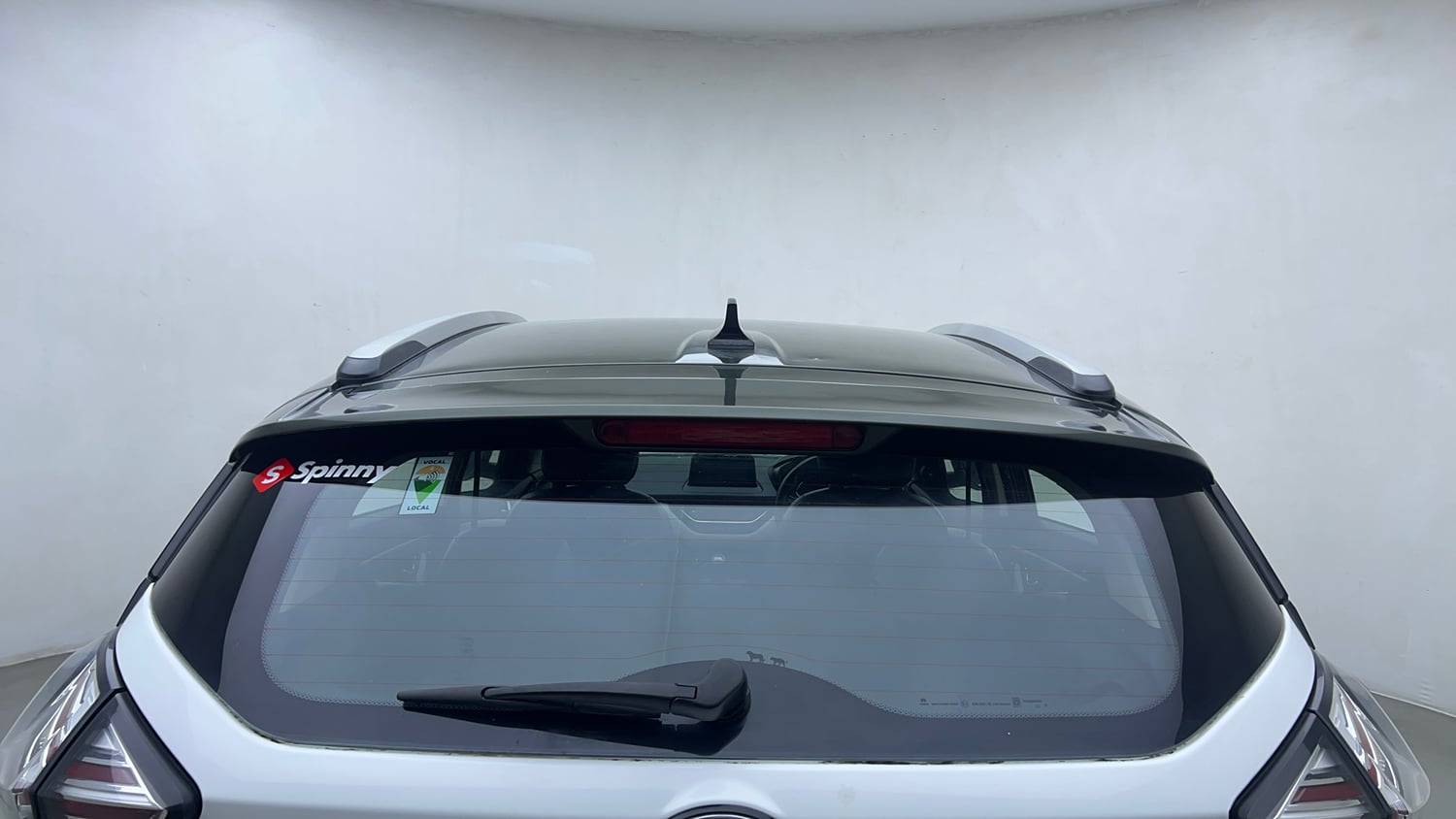Used 2021 Tata Nexon XZ Plus Petrol Manual exterior BACK WINDSHIELD VIEW
