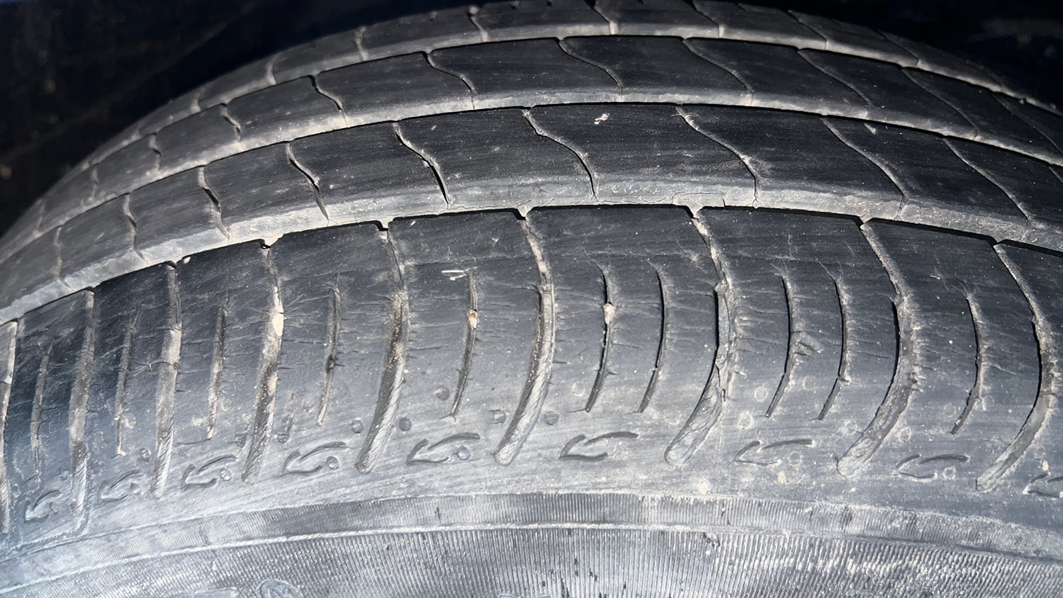 Used 2020 Maruti Suzuki Baleno Delta Petrol Manual tyres RIGHT FRONT TYRE TREAD VIEW