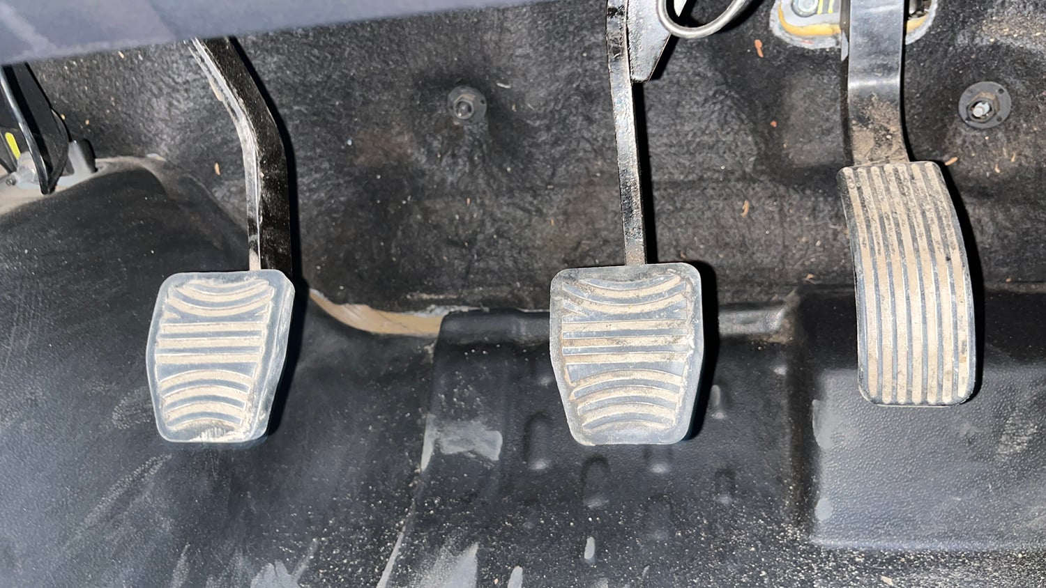 Used 2024 Mahindra Thar LX Hard Top Diesel MT RWD Diesel Manual interior PEDALS VIEW