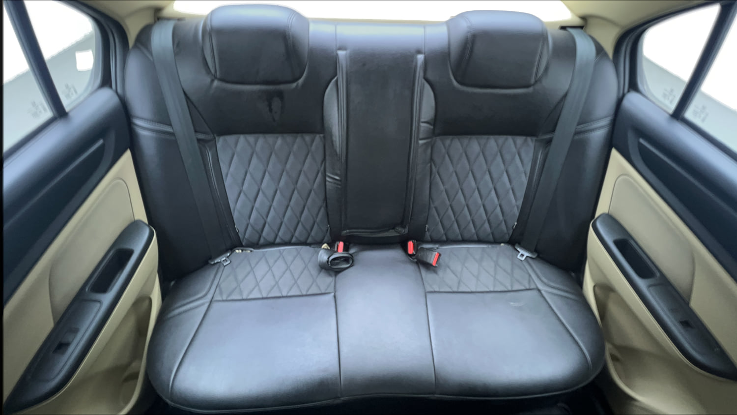 Used 2020 Honda Amaze Exclusive Edition CVT Petrol Petrol Automatic interior REAR SEAT CONDITION VIEW
