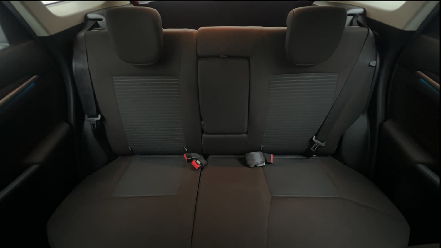 Used 2024 Maruti Suzuki Brezza Zxi Plus Dual Tone Petrol Manual interior REAR SEAT CONDITION VIEW