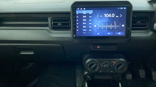 Used 2018 Maruti Suzuki Ignis Sigma MT Petrol+CNG ( Outside Fitted) Cng Manual interior MUSIC SYSTEM & AC CONTROL VIEW