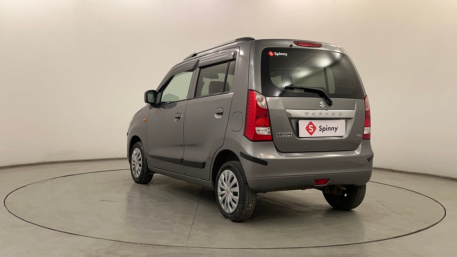 Used 2017 Maruti Suzuki Wagon R VXI Petrol Manual exterior LEFT REAR CORNER VIEW