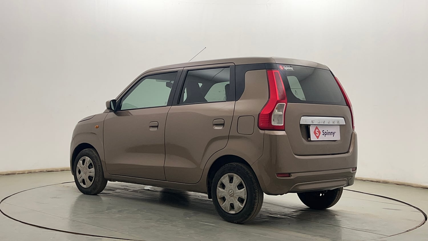 Used 2022 Maruti Suzuki Wagon R VXi (O) 1.2 Petrol Manual exterior LEFT REAR CORNER VIEW