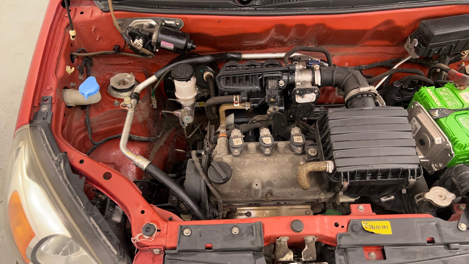 Used 2016 Maruti Suzuki Alto 800 VXi Petrol Manual engine ENGINE RIGHT SIDE VIEW