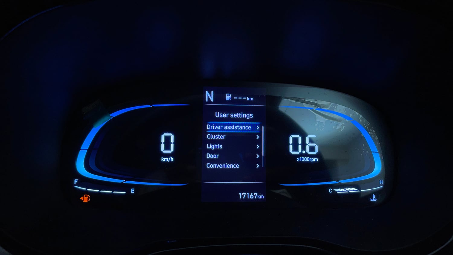 Used 2024 Hyundai Exter S 1.2 AMT Petrol Automatic interior CLUSTERMETER VIEW