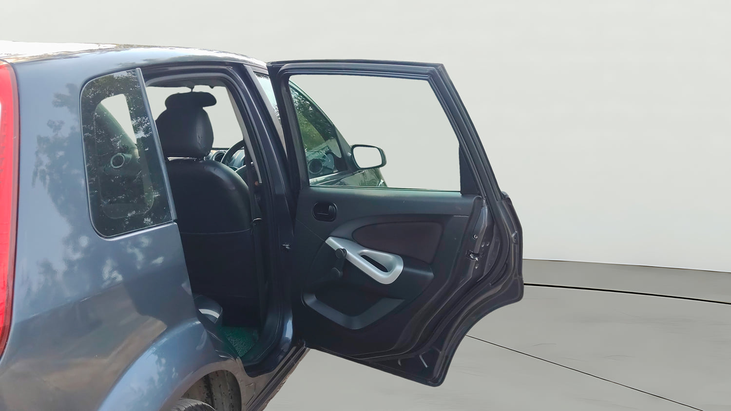 Used 2012 Ford Figo Duratorq Diesel Titanium 1.4 Diesel Manual interior RIGHT REAR DOOR OPEN VIEW