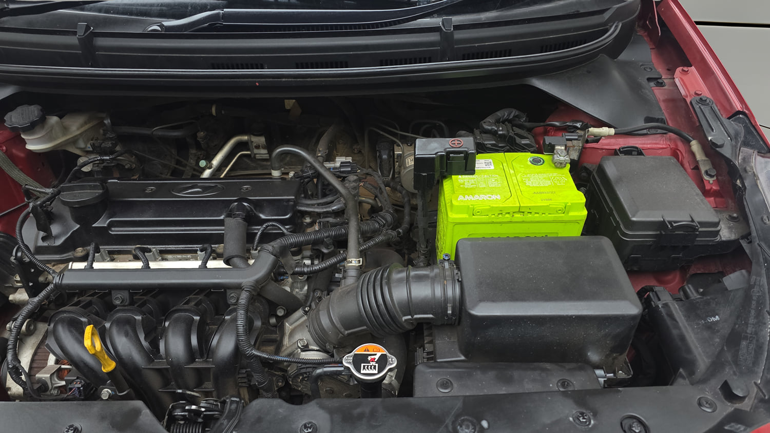 Used 2017 Hyundai Elite i20 Asta 1.2 Petrol Manual engine ENGINE LEFT SIDE VIEW