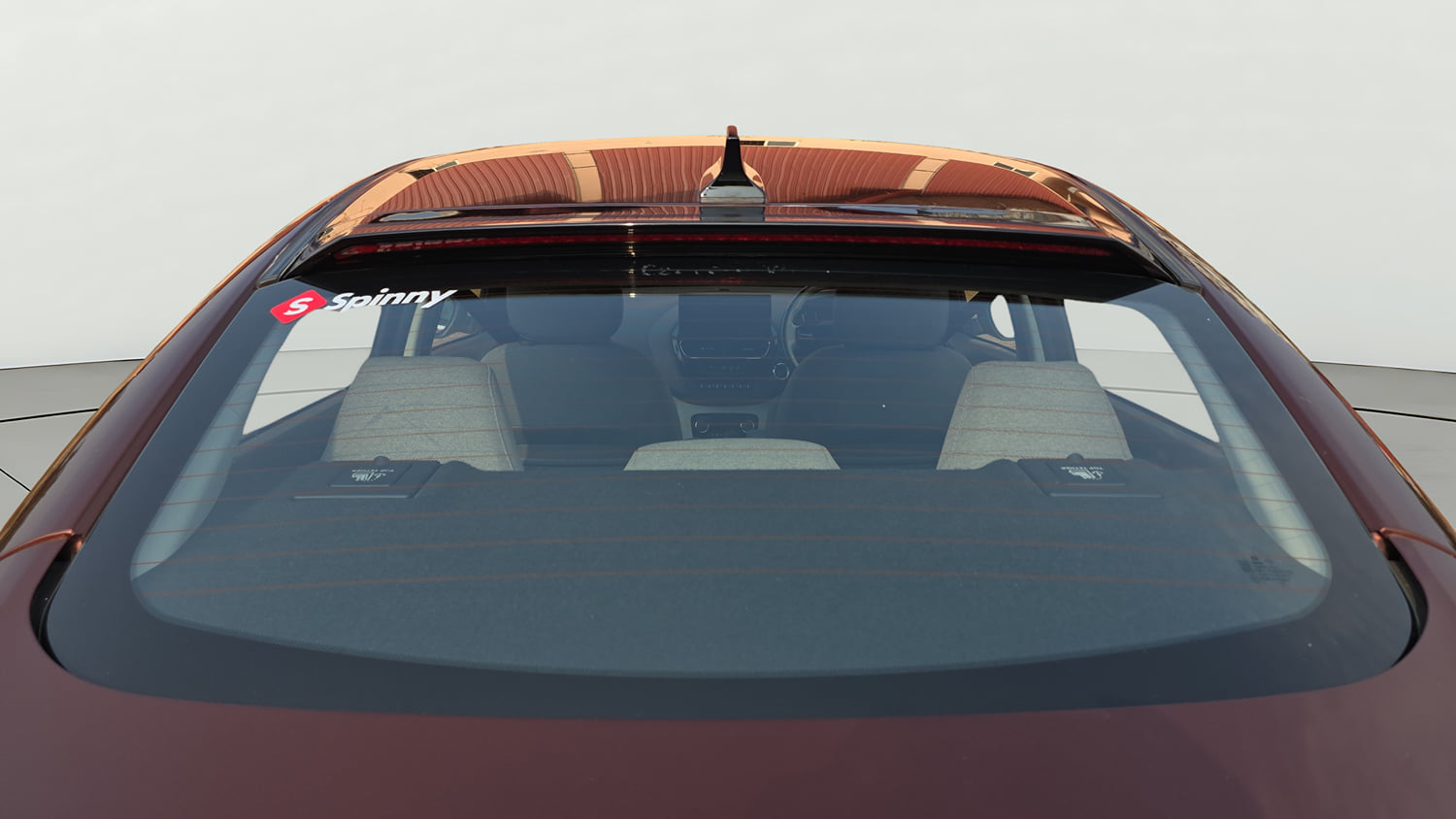 Used 2025 Tata Tigor XZA Plus iCNG Cng Automatic exterior BACK WINDSHIELD VIEW