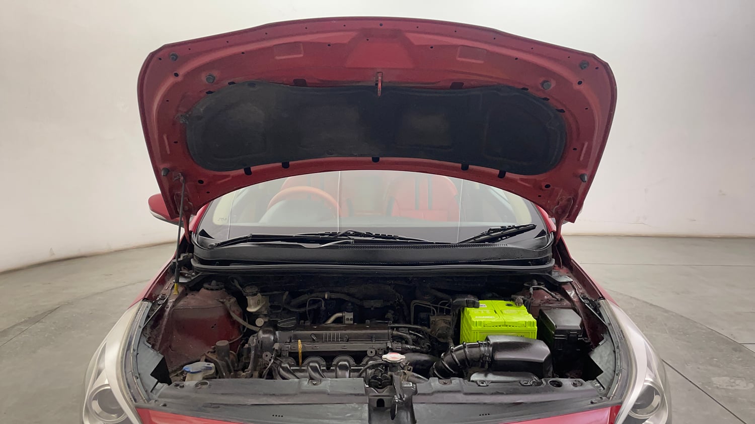 Used 2016 Hyundai Verna 1.6 VTVT SX Petrol Manual engine ENGINE & BONNET OPEN FRONT VIEW